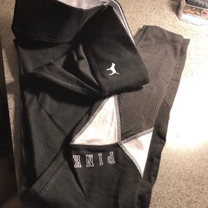 VS BLACK MESH LEGGINGS